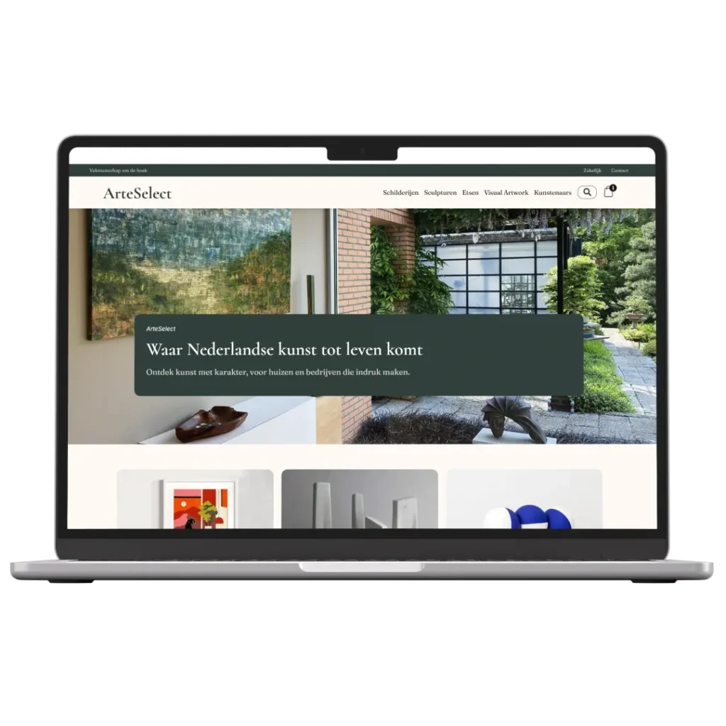 ArteSelect website