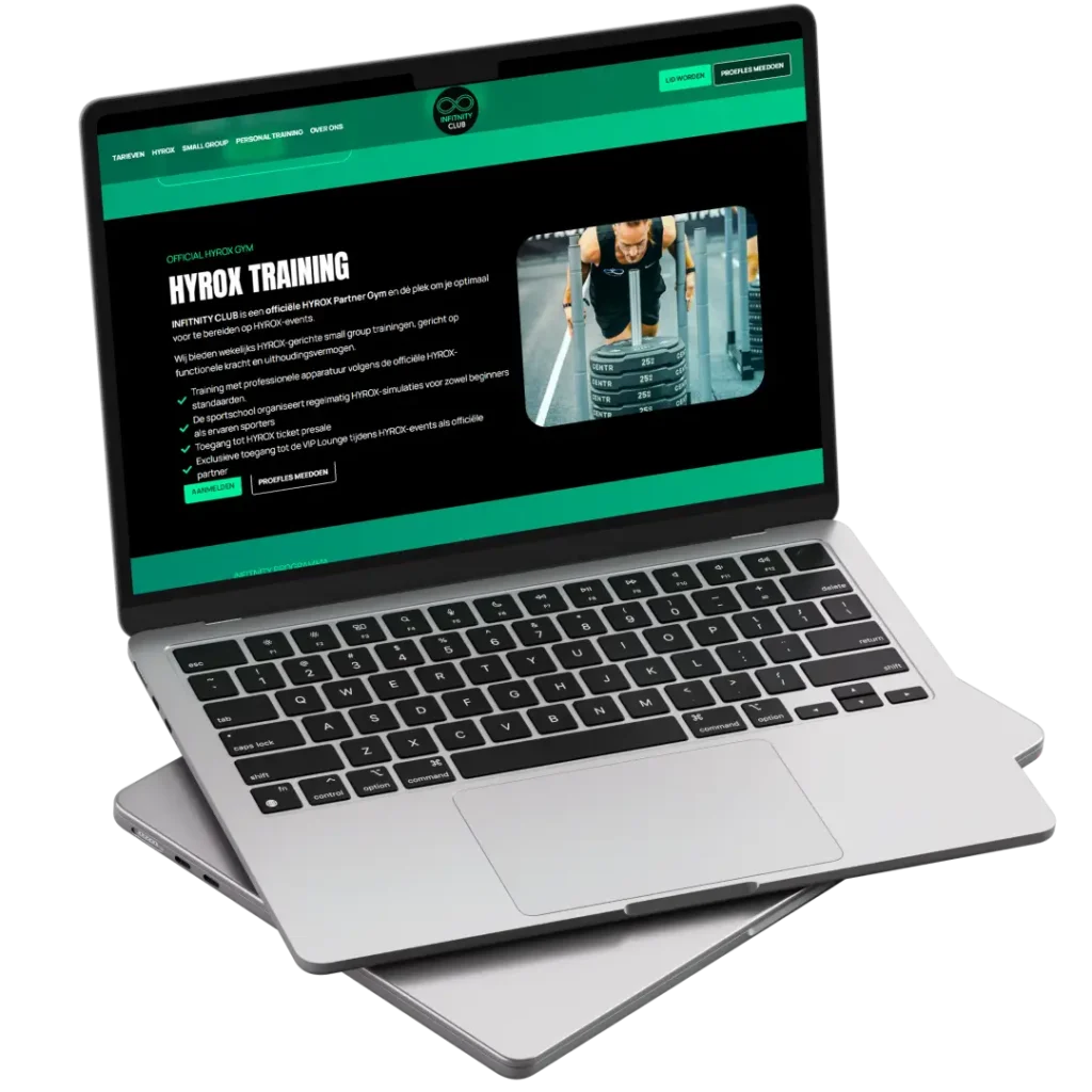 Infinity Club website